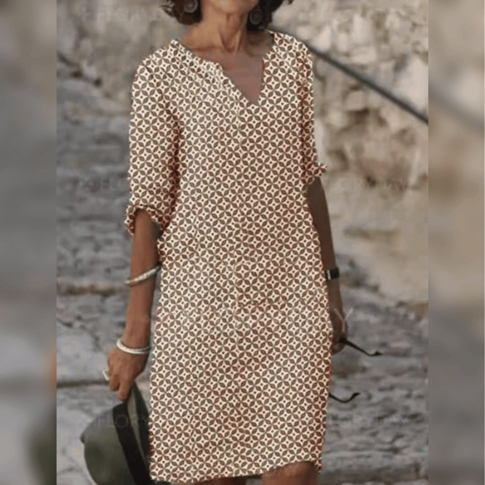 Evelyn Women's Summer Dress | Handcrafted Cotton, Flattering Fit 2