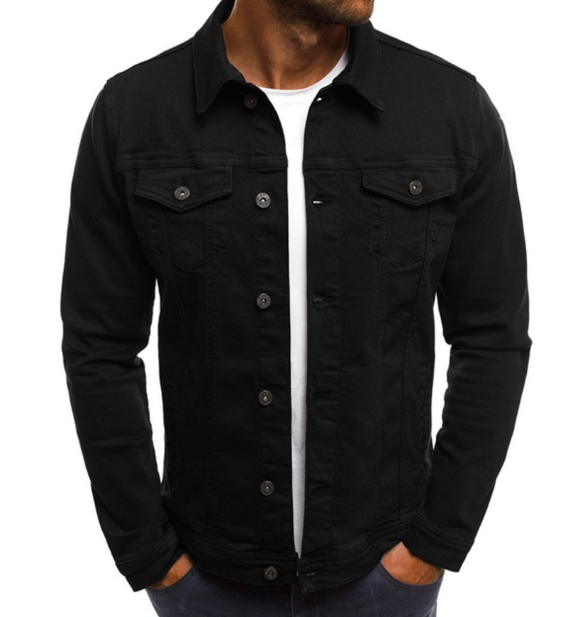 Fabian Men's Denim Jacket | High-Quality Comfort and Trendy Design 1