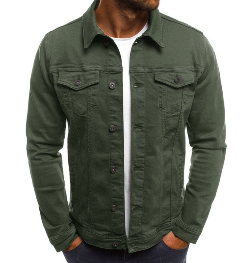 Fabian Men's Denim Jacket | High-Quality Comfort and Trendy Design 3