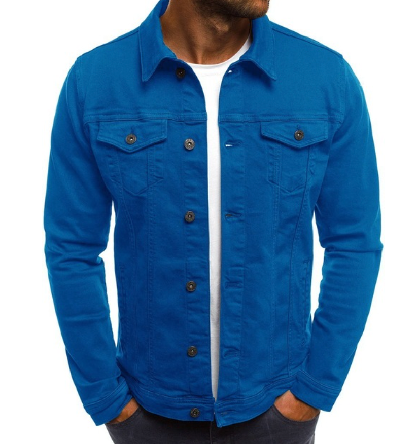 Fabian Men's Denim Jacket | High-Quality Comfort and Trendy Design 5
