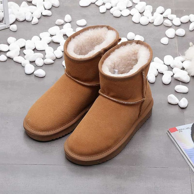 Fabienne Women's Snow Boots | Genuine Leather, Stylish Comfort 4