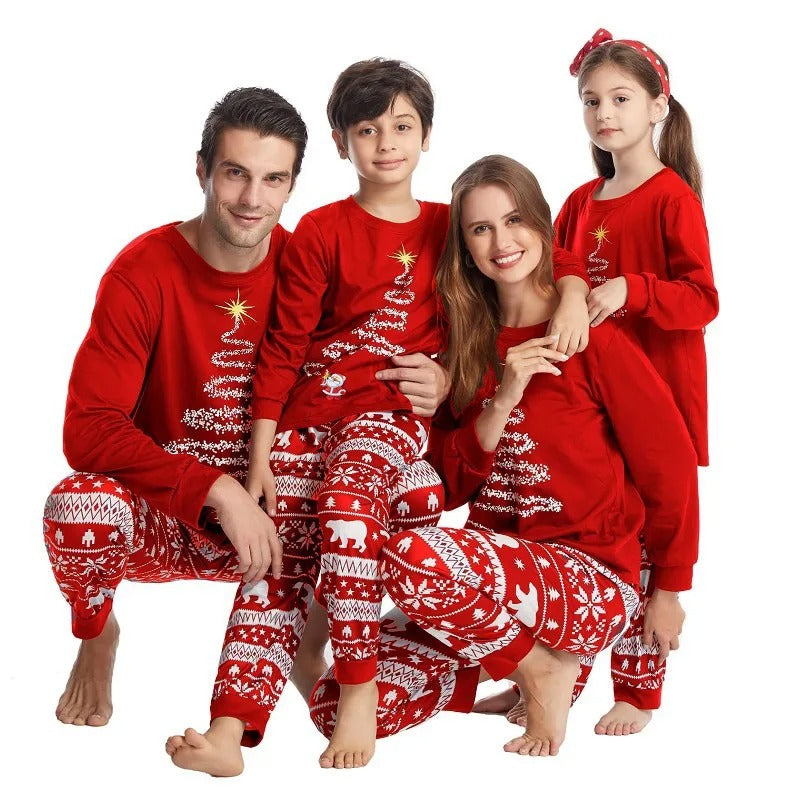Fabulous Family Christmas Pajamas | Cozy Polyester, Matching Set 0