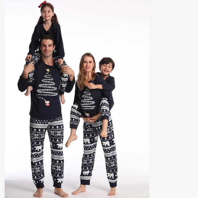 Fabulous Family Christmas Pajamas | Cozy Polyester, Matching Set 4