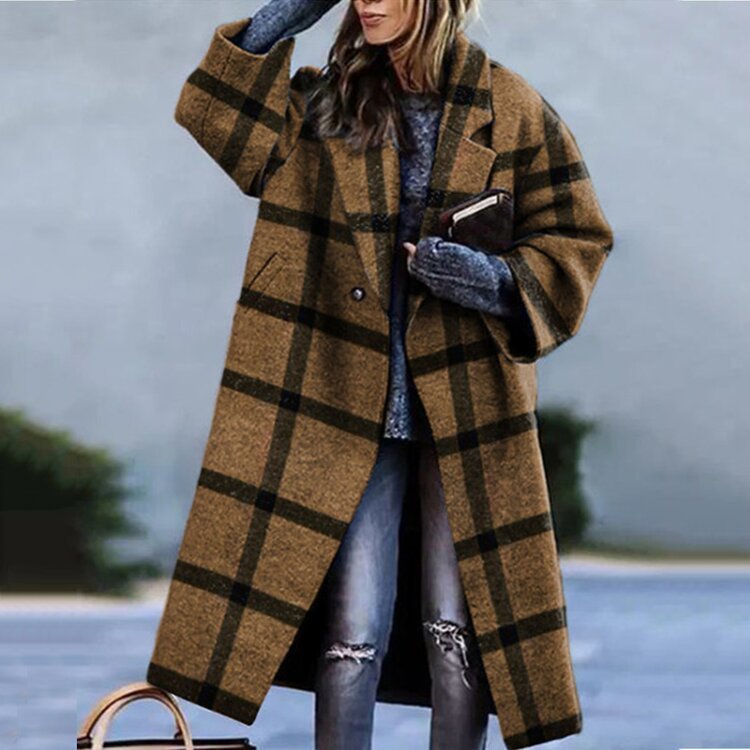 Felicita Women's Wool Coat | Tailored Fit, Elegant Design 2