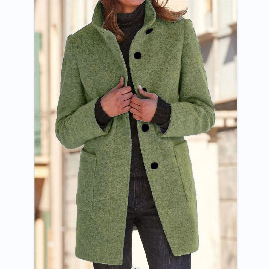 Felicity Women's Winter Coat | Elegant Button-Down Design, Versatile Style 1