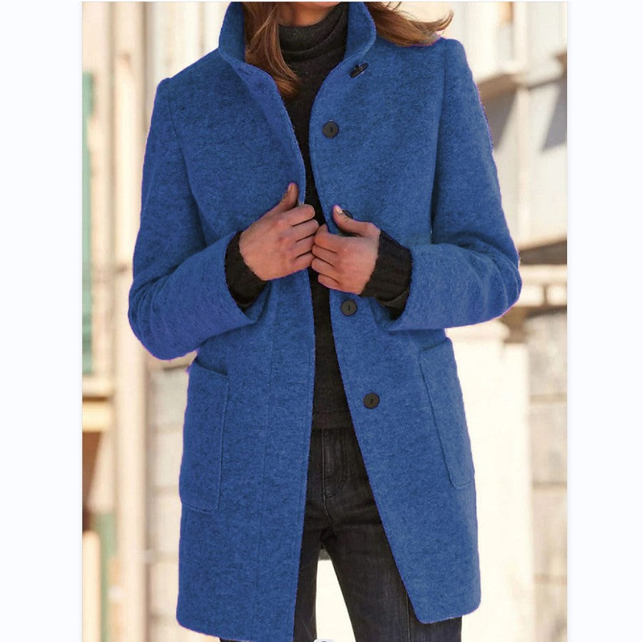 Felicity Women's Winter Coat | Elegant Button-Down Design, Versatile Style 2