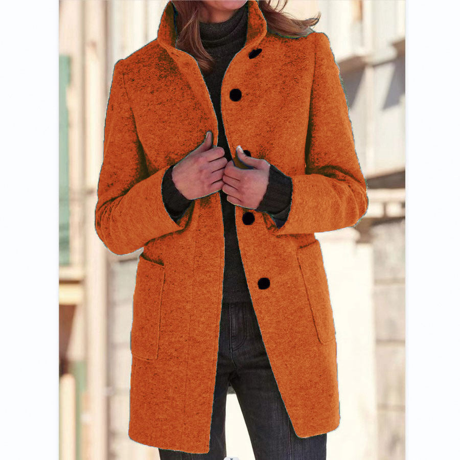 Felicity Women's Winter Coat | Elegant Button-Down Design, Versatile Style 5