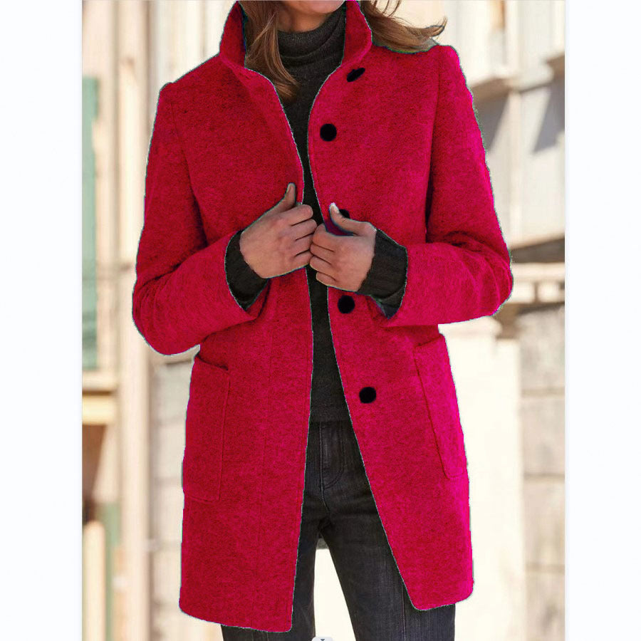 Felicity Women's Winter Coat | Elegant Button-Down Design, Versatile Style 6