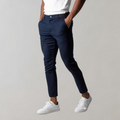 Felix Men's Chino Pants | Slim Fit Linen for Casual Style 0