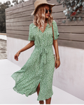 Fina Women's Summer Dress | Soft Cotton, Timeless Design 0