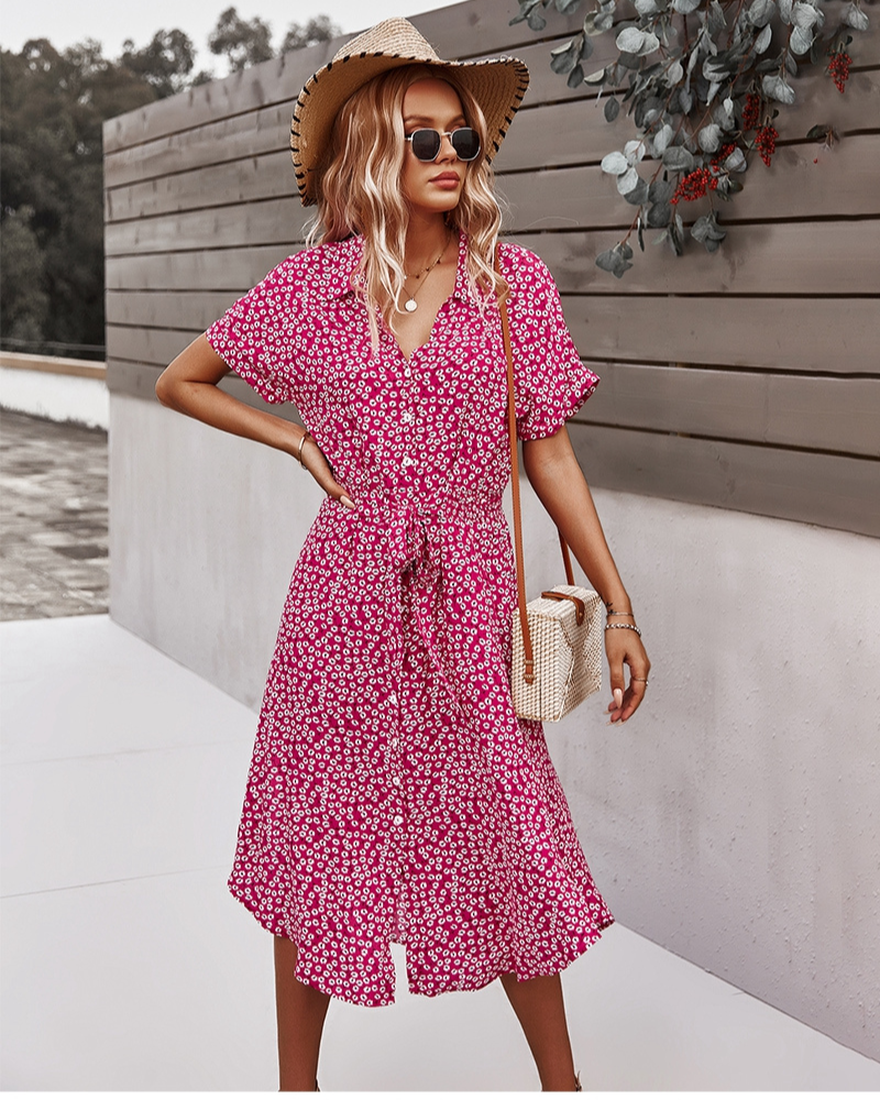 Fina Women's Summer Dress | Soft Cotton, Timeless Design 3