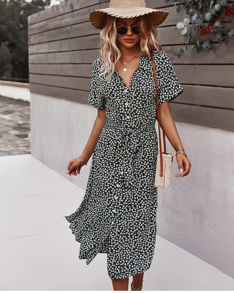 Fina Women's Summer Dress | Soft Cotton, Timeless Design 6
