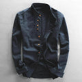 Fino Men's Shirt | Premium Linen-Cotton Blend, Japanese Style 0
