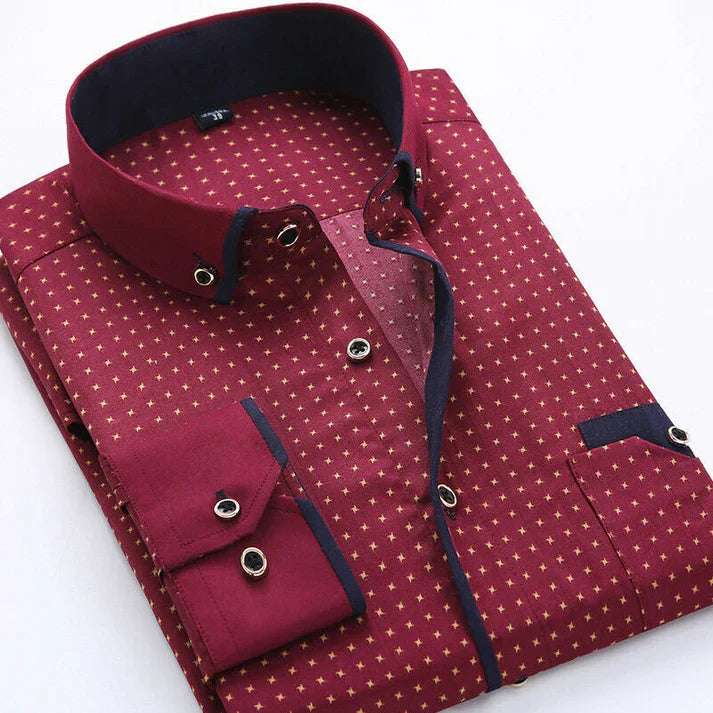 Fiona Men's Business Shirt | Unique Patterns, Premium Quality 2