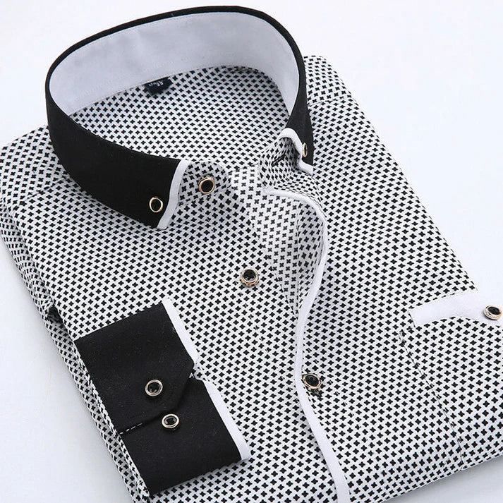 Fiona Men's Business Shirt | Unique Patterns, Premium Quality 3