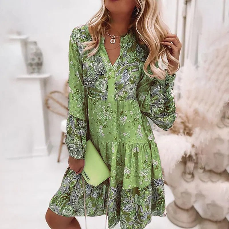 Fiona Women's Dress | Soft Polyester Flare, Summer Ready 1