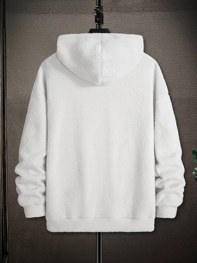 Fleece Men's Hoodie | 100% Polyester, Casual Style 4
