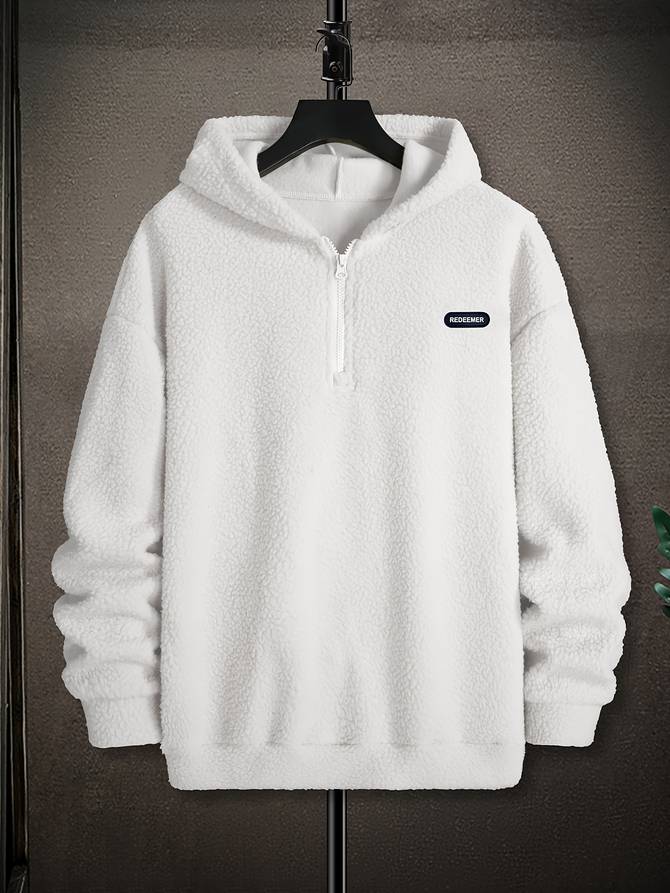 Fleece Men's Hoodie | 100% Polyester, Casual Style 5