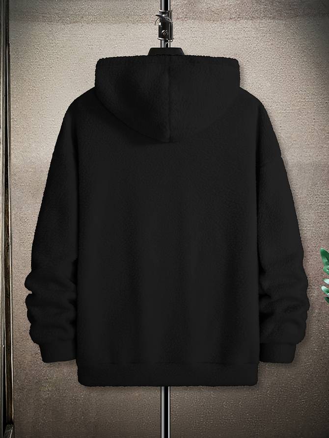 Fleece Men's Hoodie | 100% Polyester, Casual Style 7
