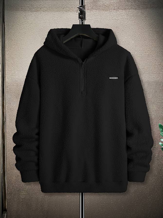 Fleece Men's Hoodie | 100% Polyester, Casual Style 8