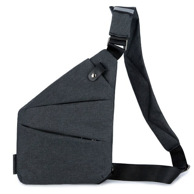 Flex Security Bag | Ergonomic One-Shoulder Design, Durable Oxford Cloth 1