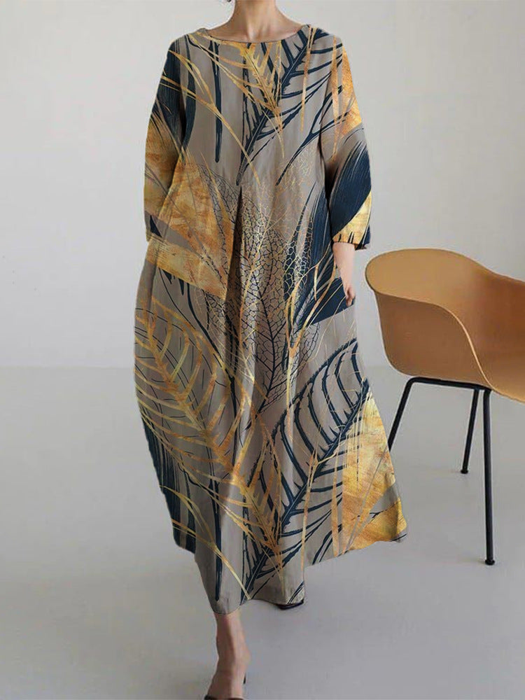 Gemalyn Women's Printed Dress | Skin-Friendly Fabric 3