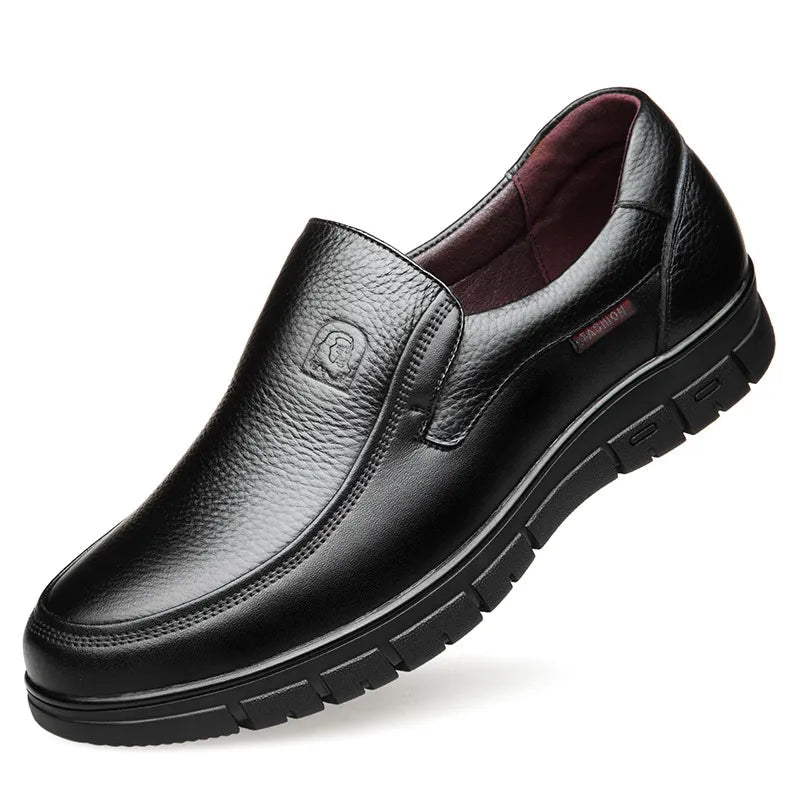 Genuine Leather Casual Shoes for Men | Handcrafted Comfort, Business Casual Design 5