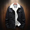 Gerome Men's Fleece Jacket | Denim Style, Casual Comfort 0