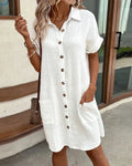 Gina Women's Shirt Dress | Lightweight and Flattering 0