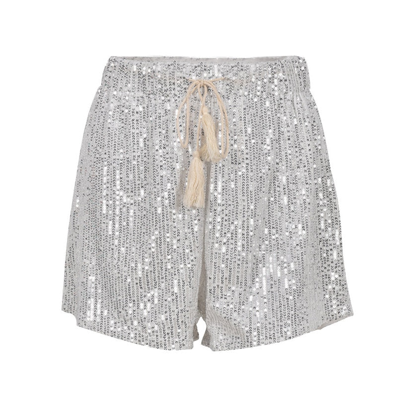 Glimmer Women's Shorts | Soft Satin Blend, Adjustable Waist, Stylish Design 2