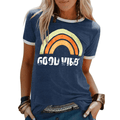 Grace Women's T-Shirt | Rainbow Print, Positive Message 0