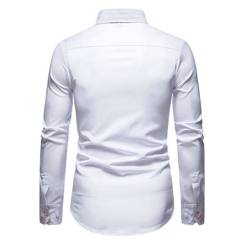 Gustav Men's Slim Fit Shirt | Sustainably Sourced Cotton, Paisley Print 5
