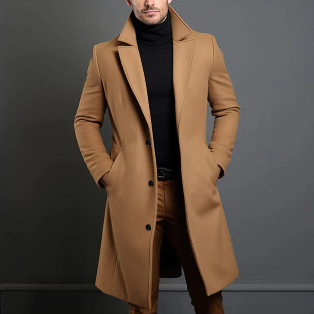 Harrison Men's Overcoat | Luxurious Comfort, Timeless Elegance 0