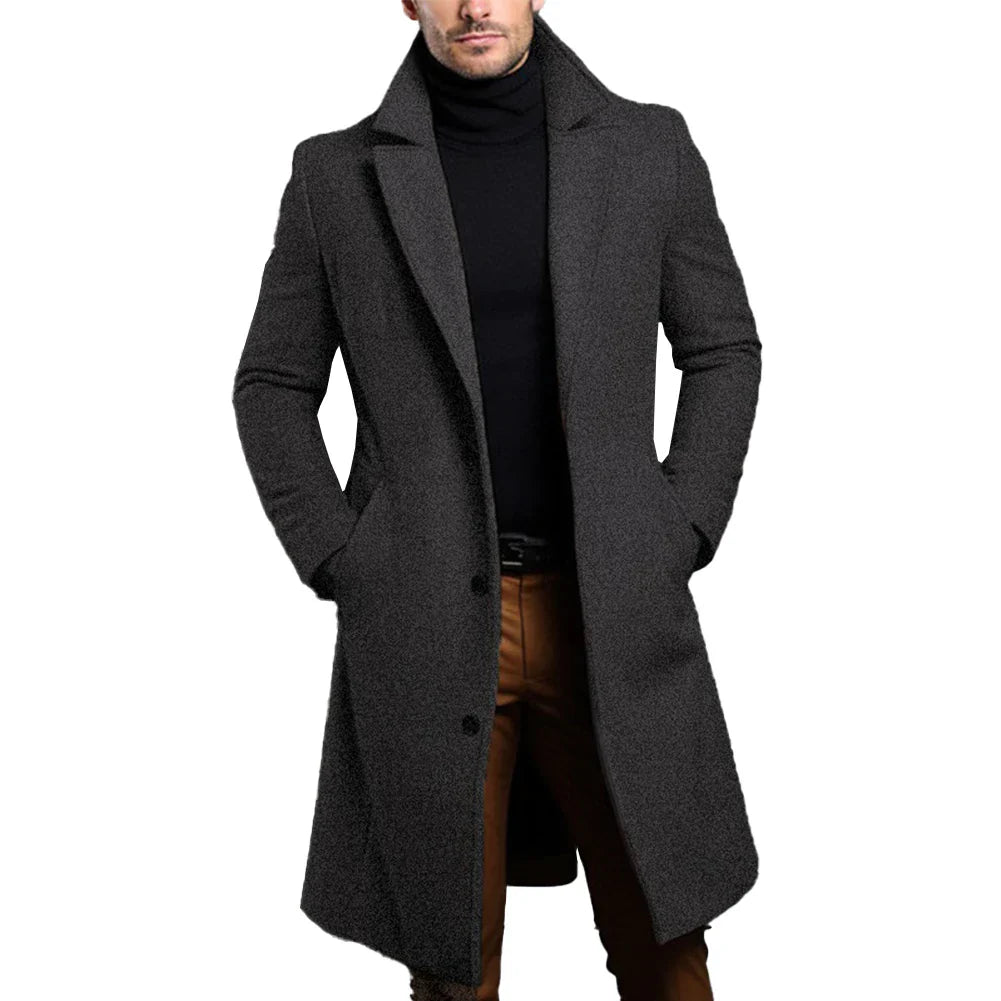 Harrison Men's Overcoat | Luxurious Comfort, Timeless Elegance 1