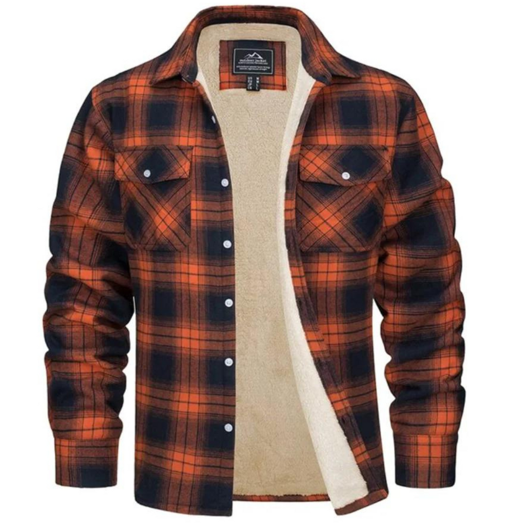 Haven Men's Fleece-Lined Jacket | Classic Check Pattern 0