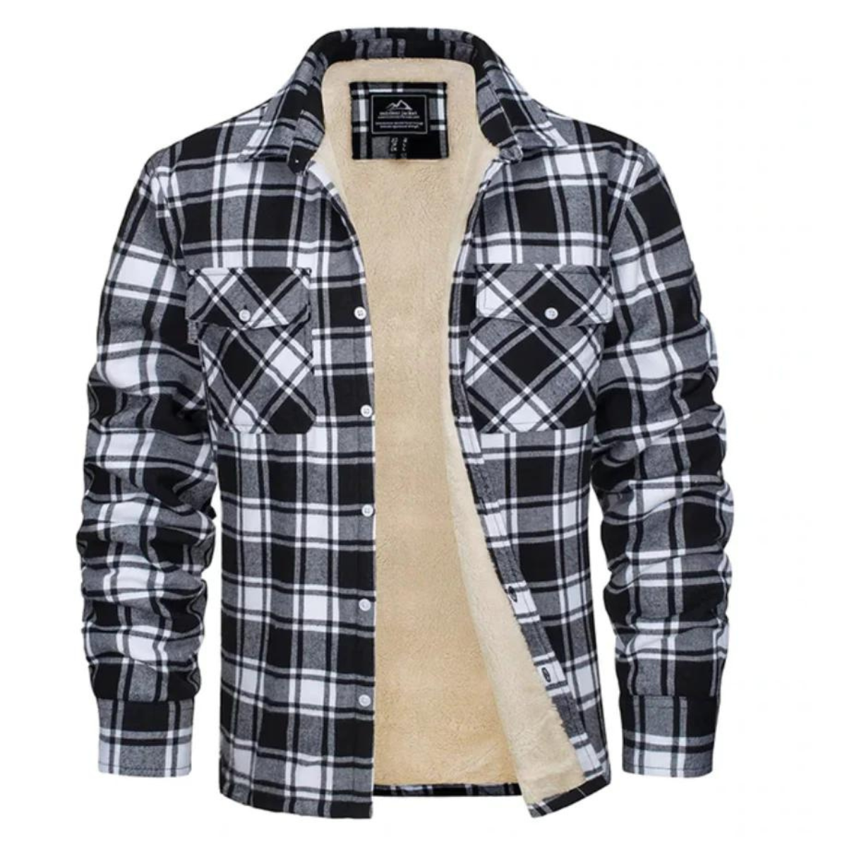 Haven Men's Fleece-Lined Jacket | Classic Check Pattern 3
