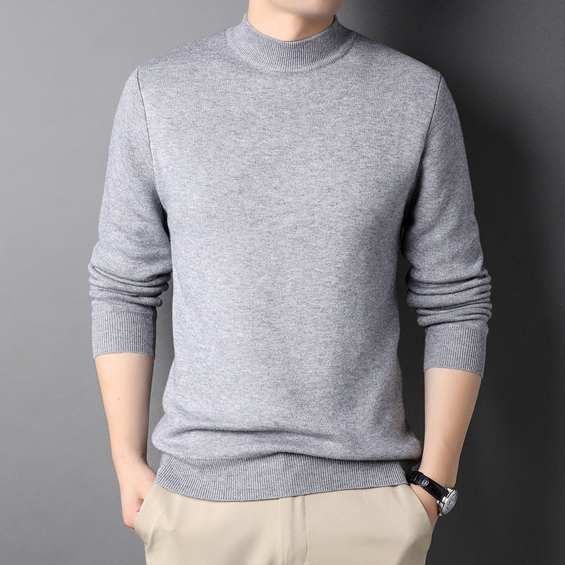 Hector Men's Half Zip Sweater | Fine Knit, Timeless Design 2