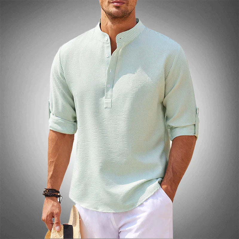 Hector Men's Shirt | Soft Cotton Blend, Casual Summer Style 2