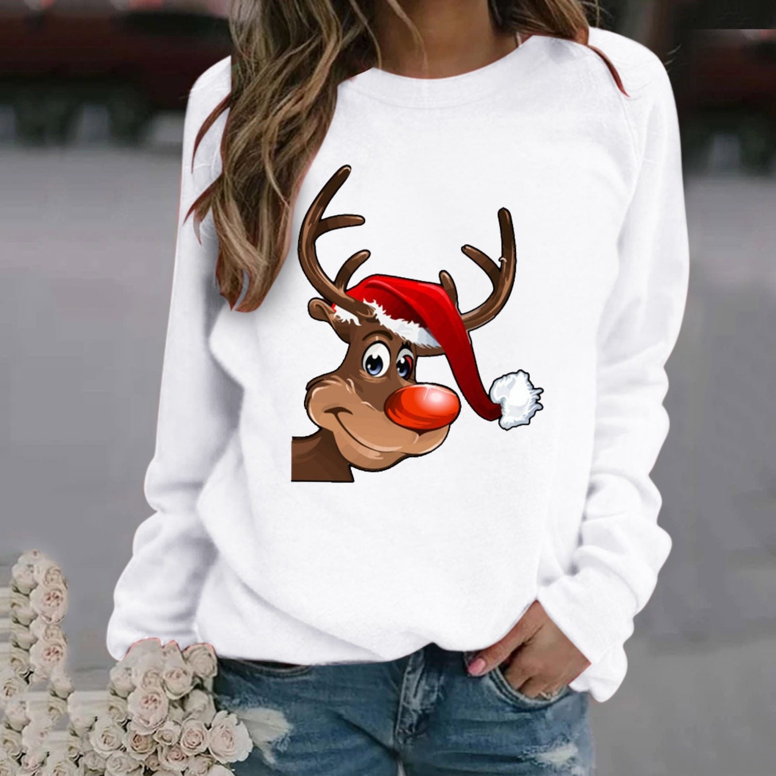 Holly Women's Sweater | Cozy Christmas Design, High-Quality Material 2
