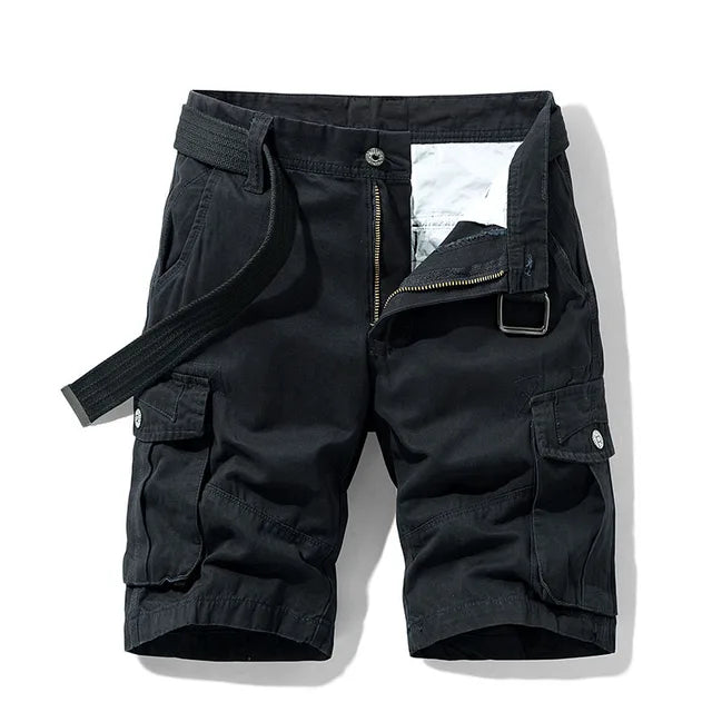 Hugo Men's Cargo Shorts | Durable Cotton Blend, Casual Style 0