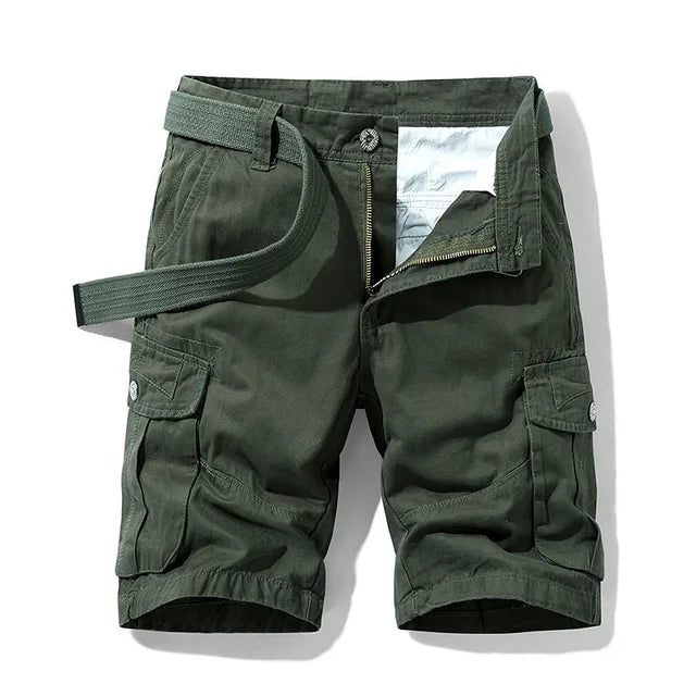 Hugo Men's Cargo Shorts | Durable Cotton Blend, Casual Style 4