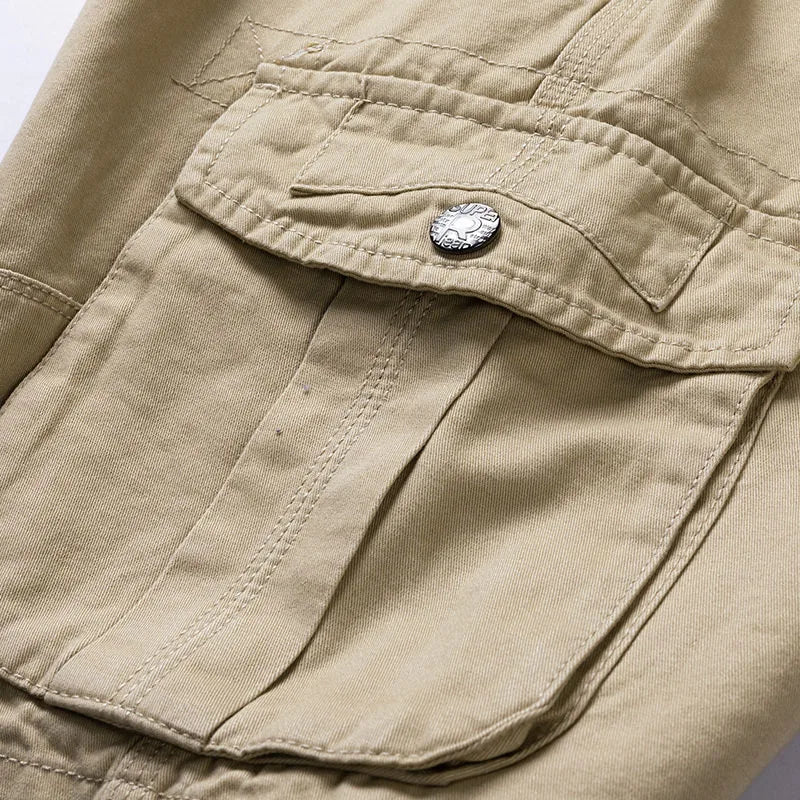 Hugo Men's Cargo Shorts | Durable Cotton Blend, Casual Style 6