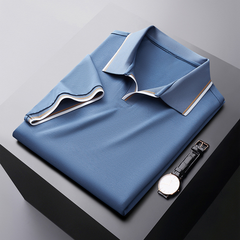 Hugo Men's Polo Shirt | Premium Mulberry Silk, Elegant Design 0