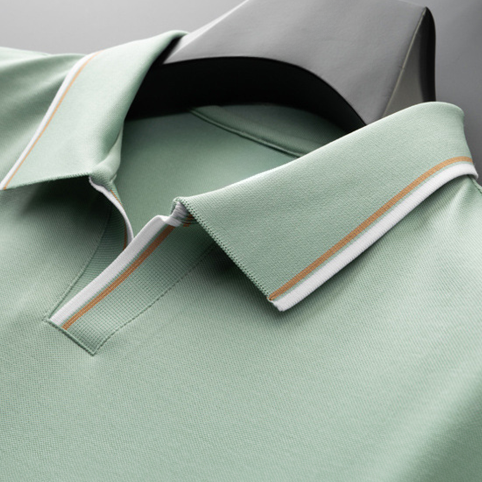 Hugo Men's Polo Shirt | Premium Mulberry Silk, Elegant Design 2