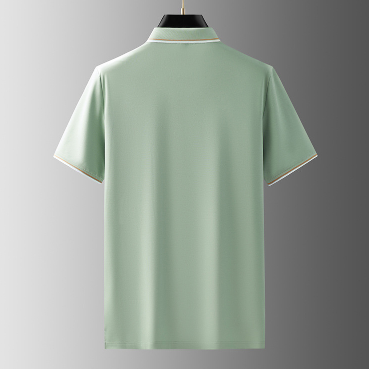 Hugo Men's Polo Shirt | Premium Mulberry Silk, Elegant Design 4