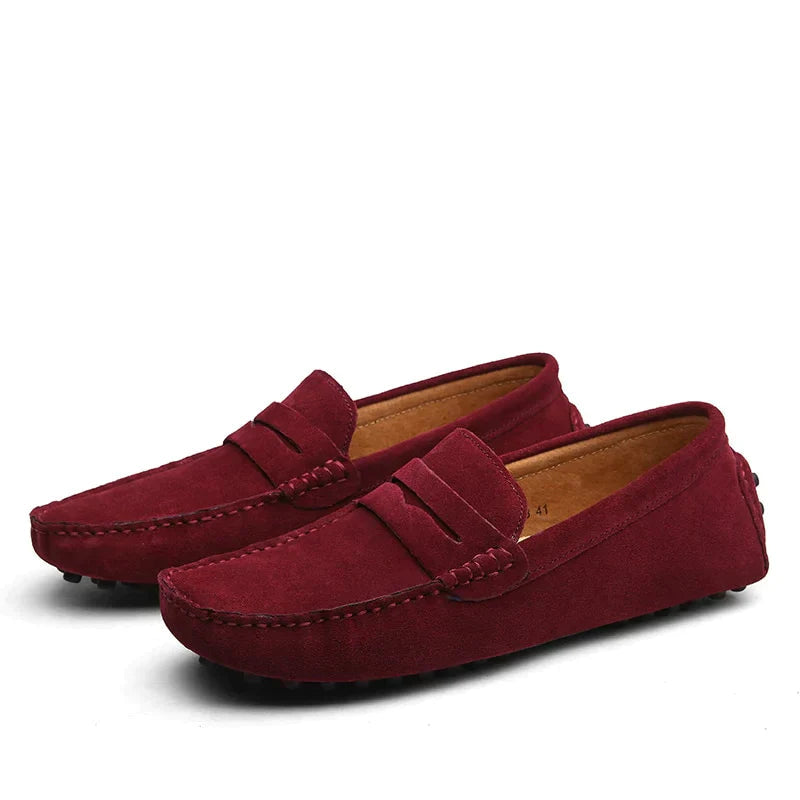 Hugo Men's Suede Loafers | Italian Style, Casual Elegance 2
