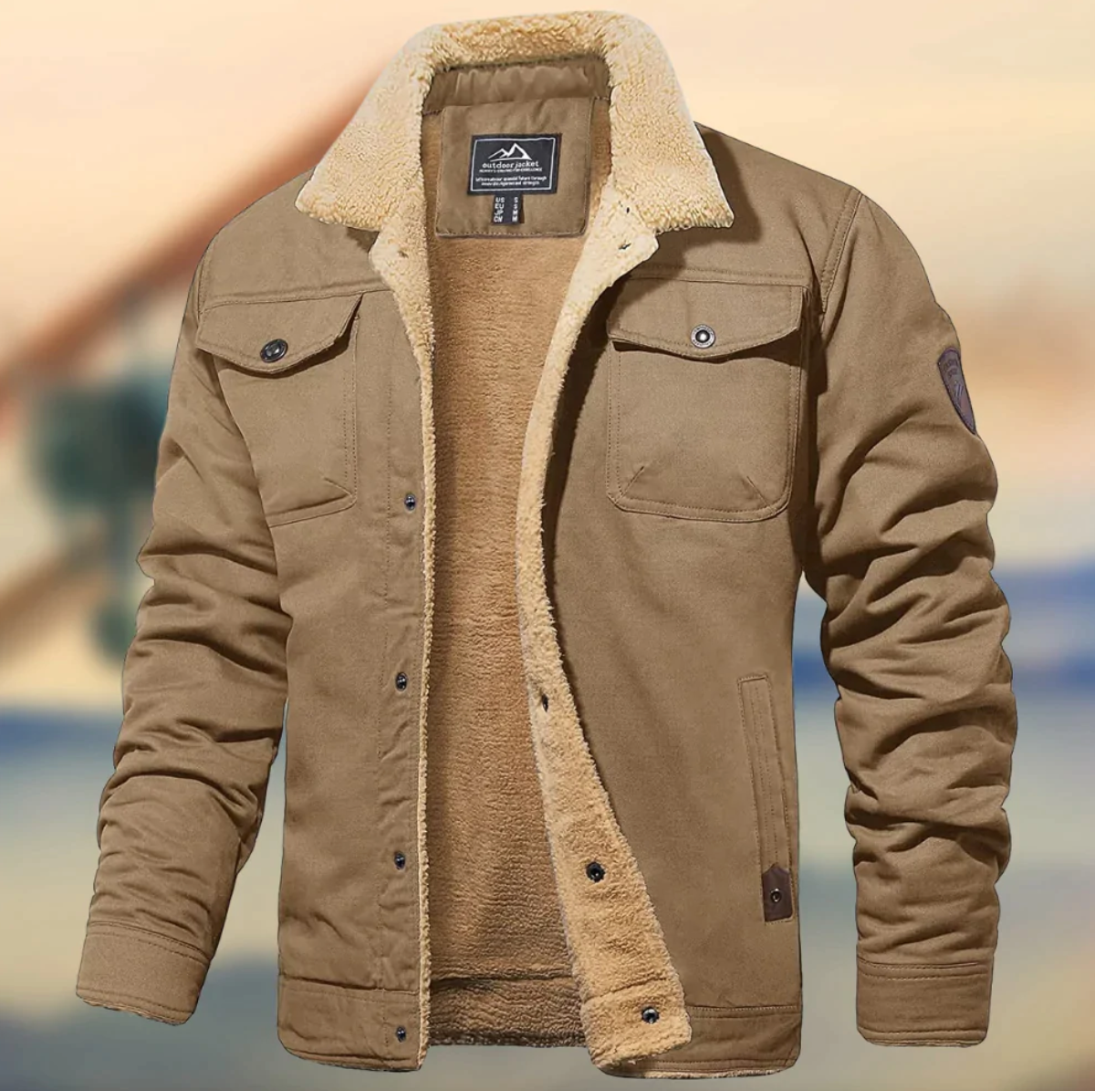 Hugo Men's Winter Jacket | Elegant Design, Cozy Fit 4