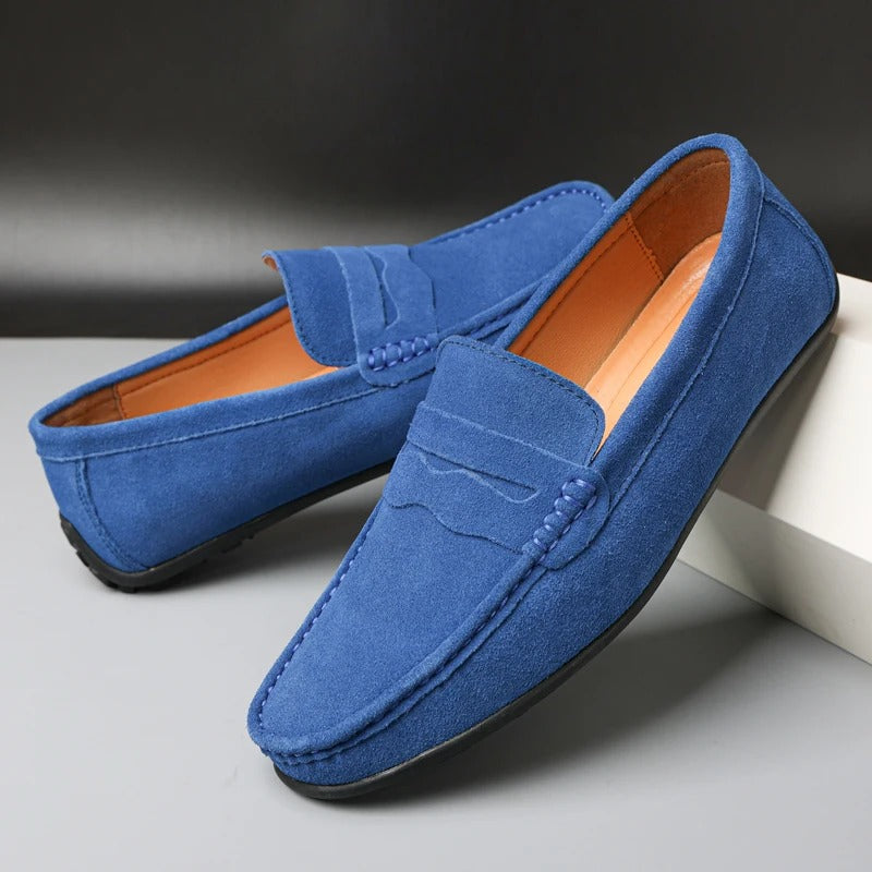 Ivy Men's Suede Loafers | Luxury Comfort, Casual Elegance 2