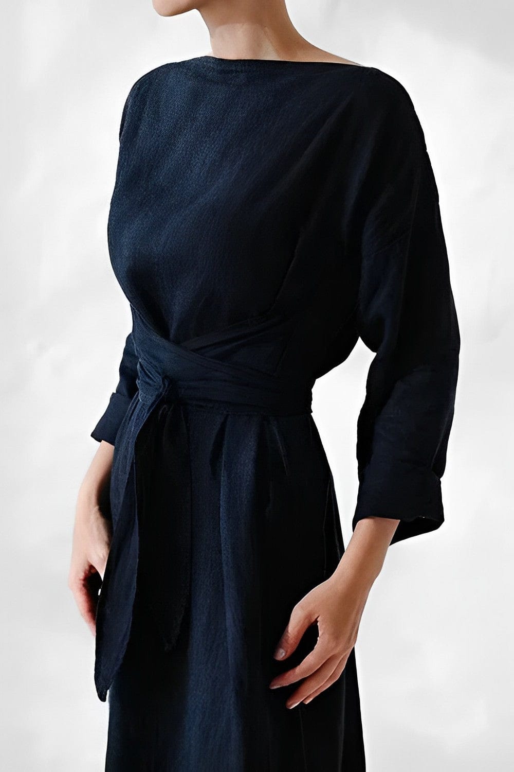 Ivy Women's Formal Dress | Soft Linen, Elegant Design 1
