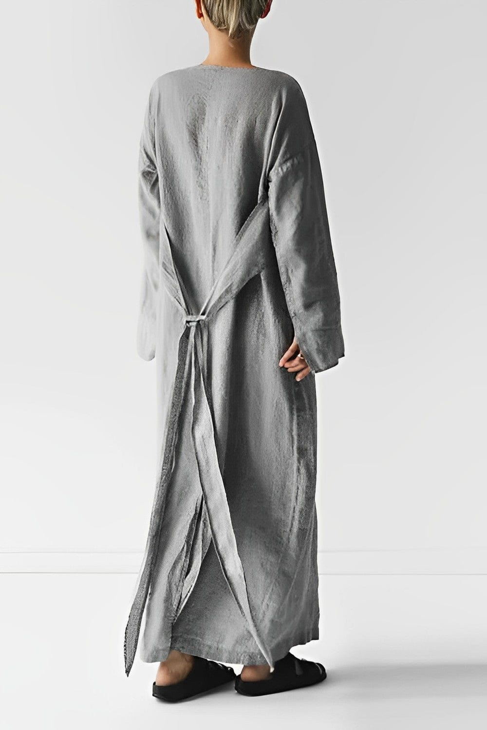Ivy Women's Formal Dress | Soft Linen, Elegant Design 4